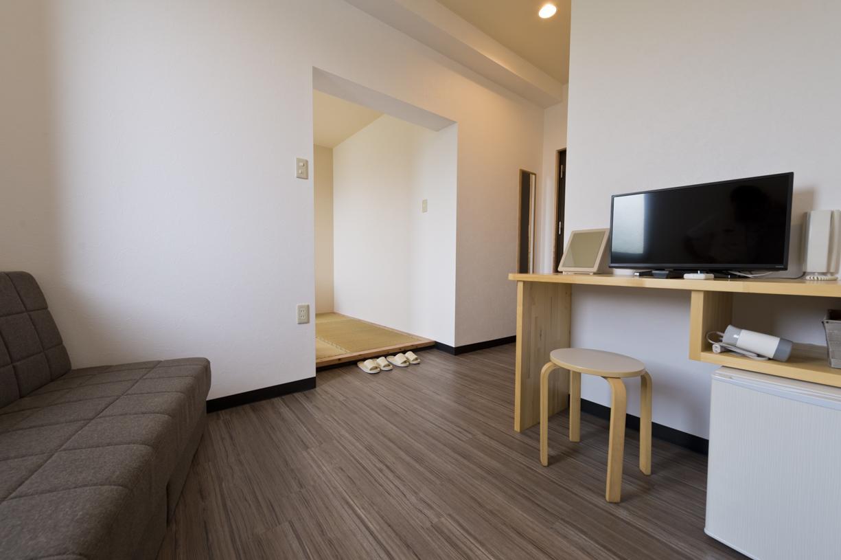 Pangoo Onna Japanese Style Hotel Buitenkant foto